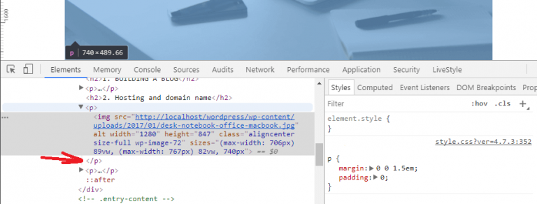How To Remove Auto Generated P Tag Around Images In WordPress With Functions Php DeLano 