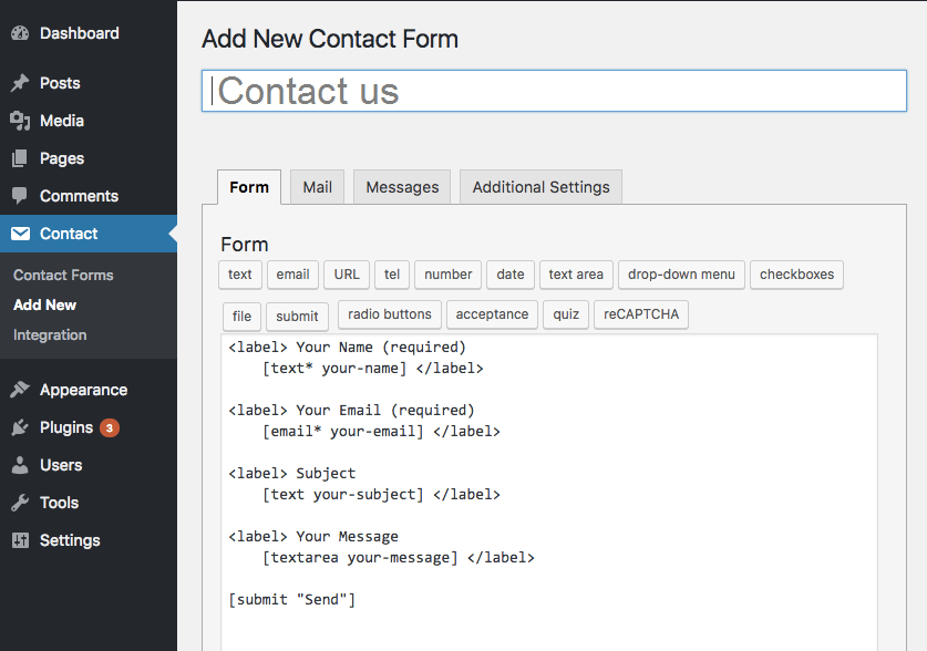3-contact-form-7-short-code